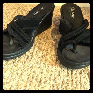 Wedge flip flop/sandal